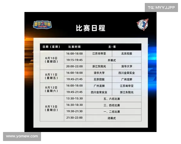 男篮近期赛事安排